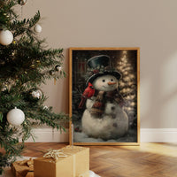 Winter Friends Share Midnight Stories