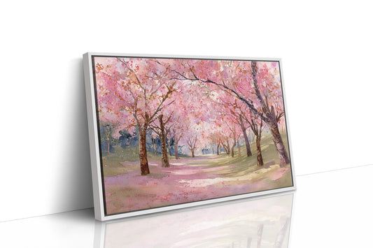 Cherry Path Leads To Spring