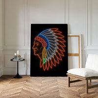 Neon Headdress Tribute