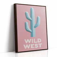 Cacti Beneath Cotton Candy Skies