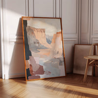 Canyon Light: Abstract Southwest Landscape