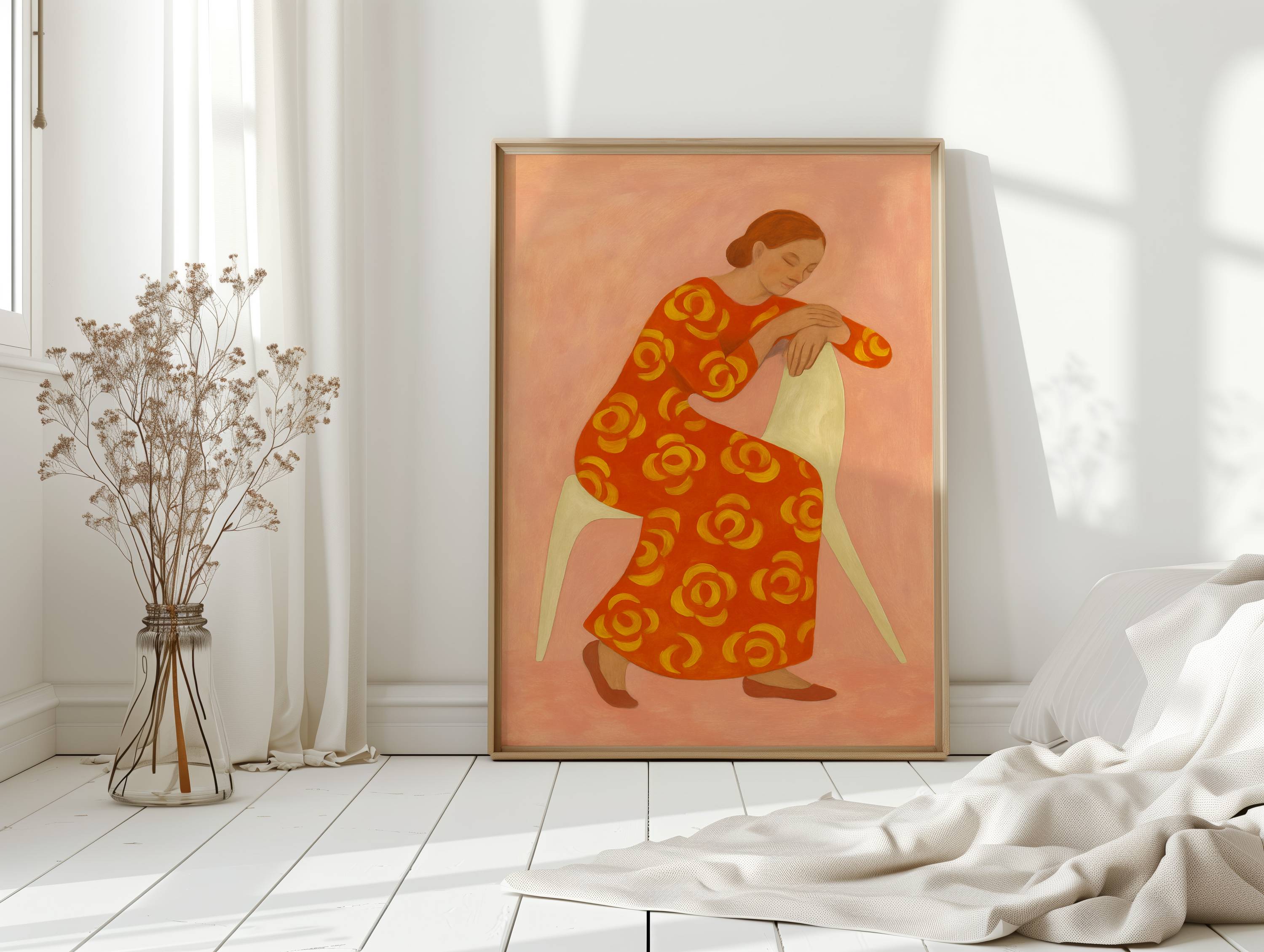 Marigold Dress On Sunday Afternoon