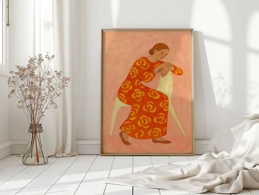 Marigold Dress On Sunday Afternoon