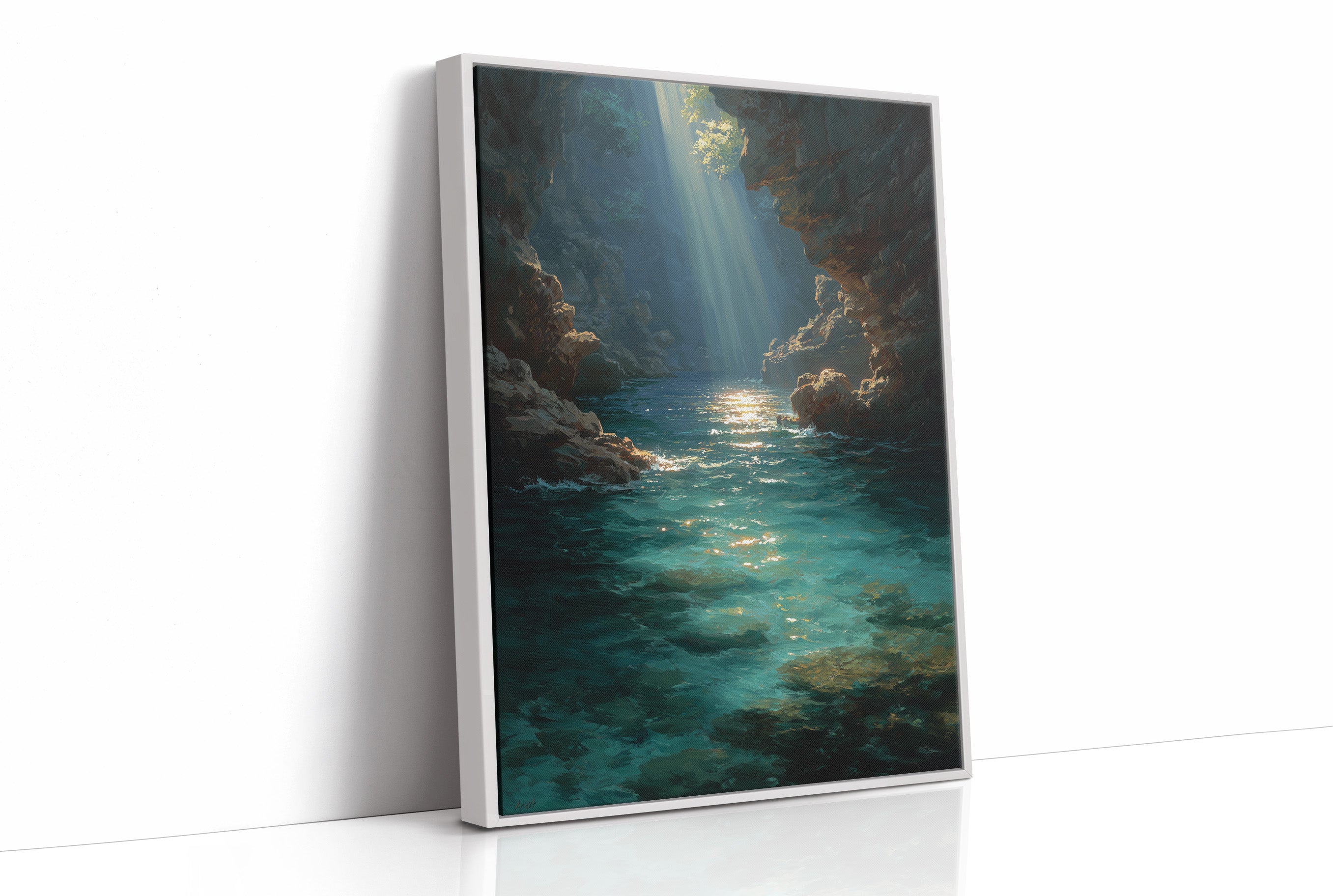 Light Finds the Sea Cave