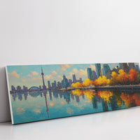 Toronto Skyline Autumn Waterfront