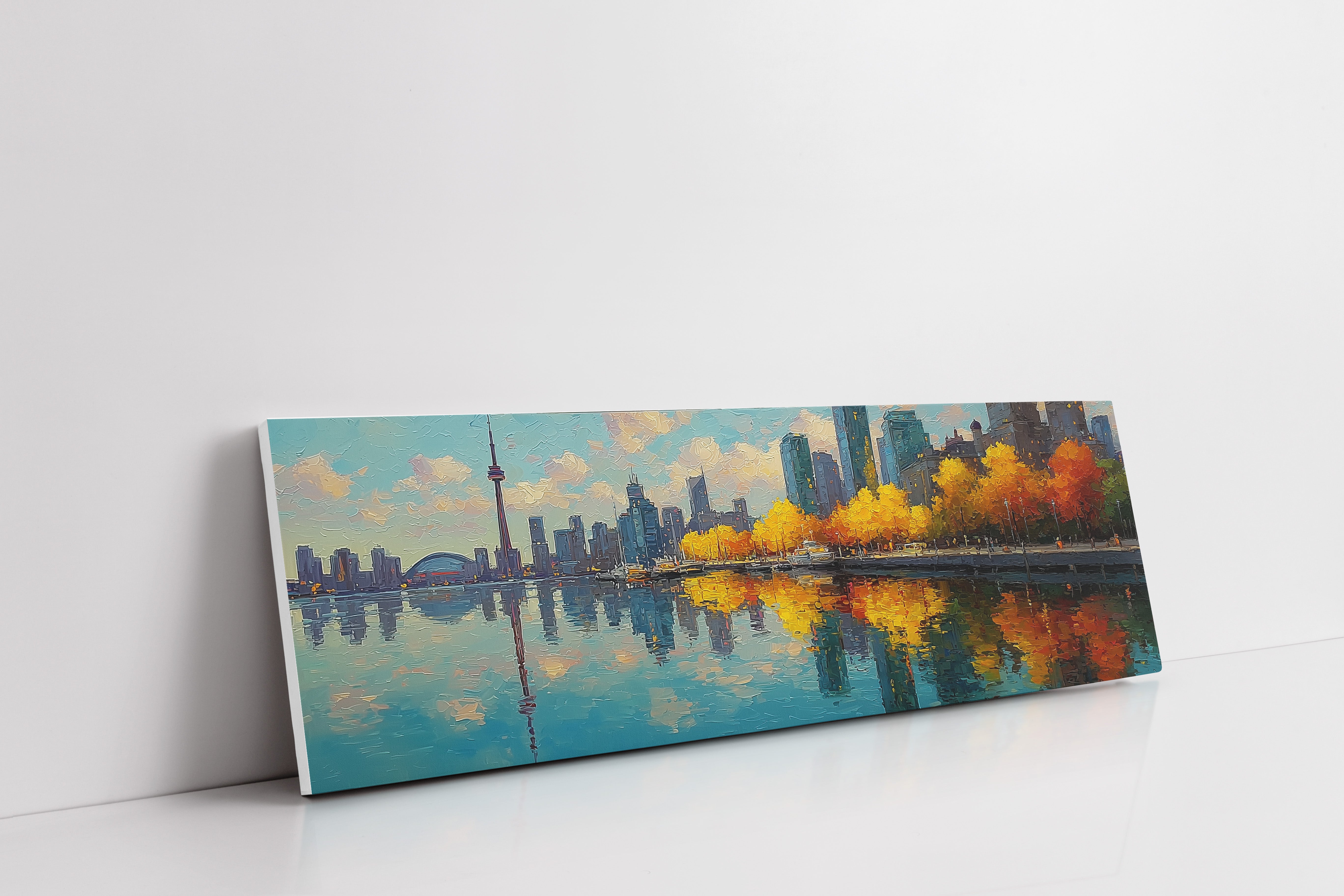 Toronto Skyline Autumn Waterfront