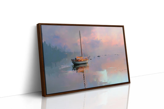 The Harbor Glows Before Dawn