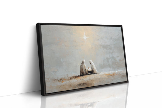 The Holy Family at the Manger