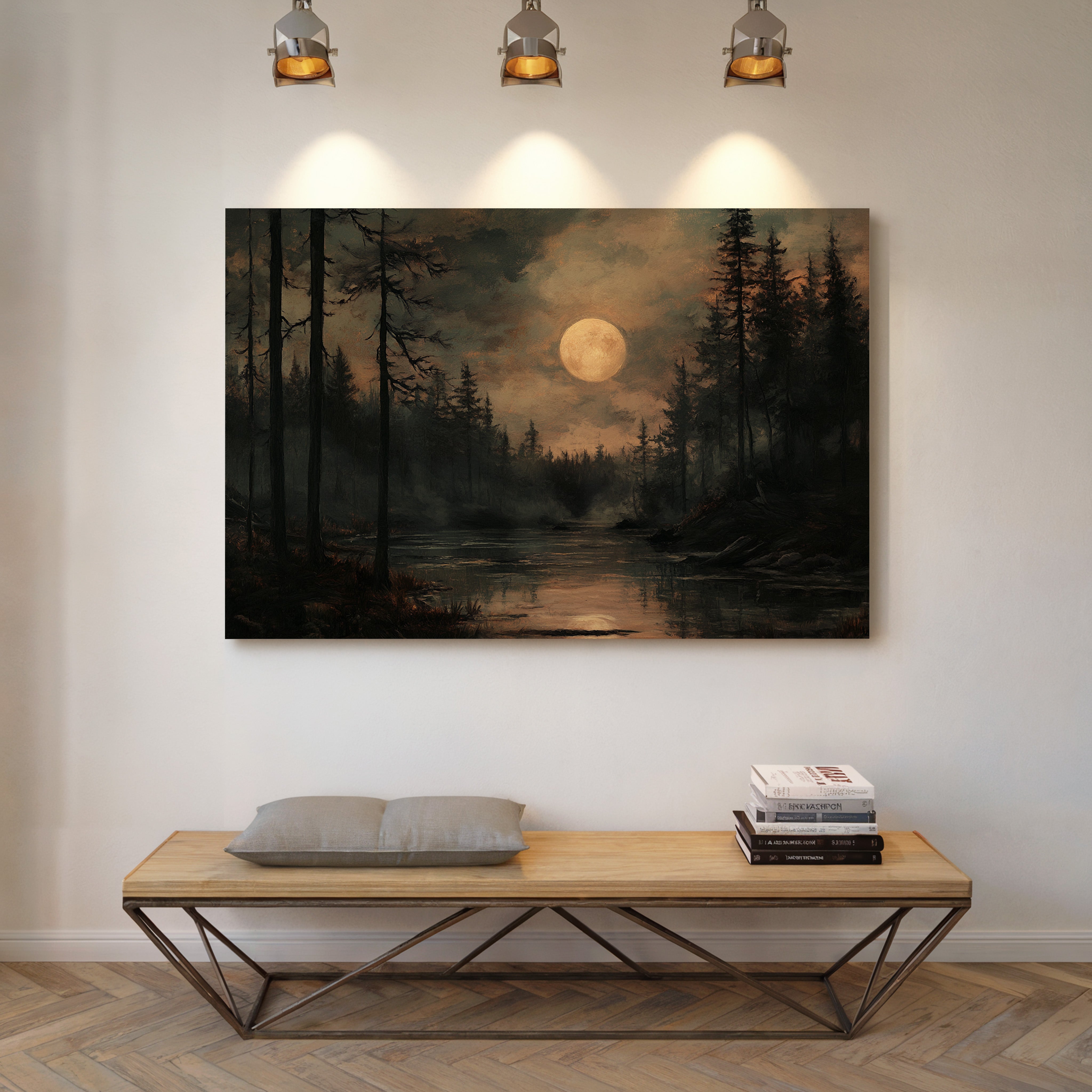 Moonlit River Carries Ancient Songs