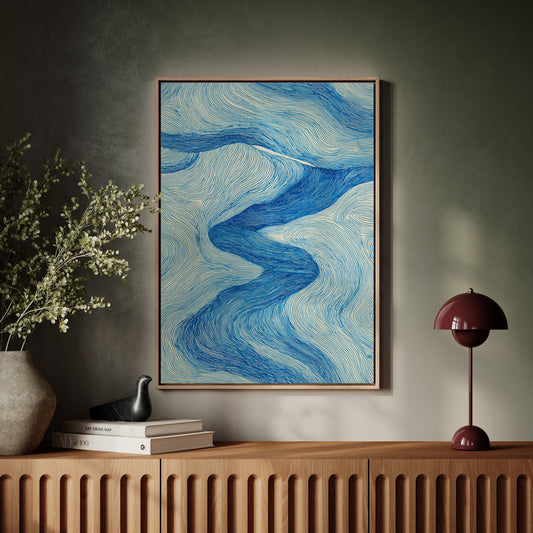 Currents of Blue and White
