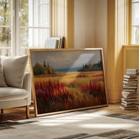 Crimson Meadows Paint October's Song
