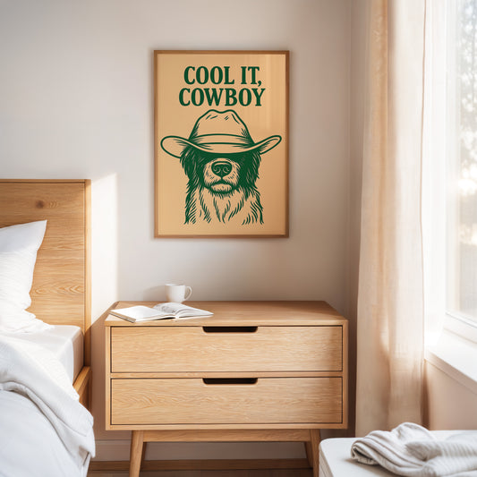 Cool It, Cowboy – Western Sass Meets Doggone Charm
