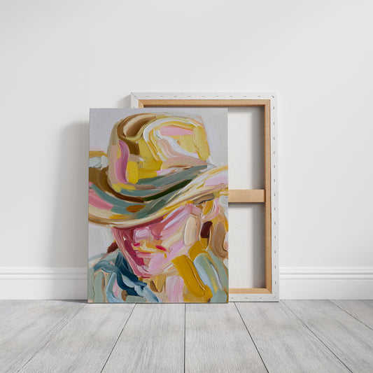 Brushstrokes Dance Like Spring Wind