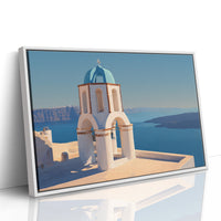 Aegean Light Bathes Sacred Heights