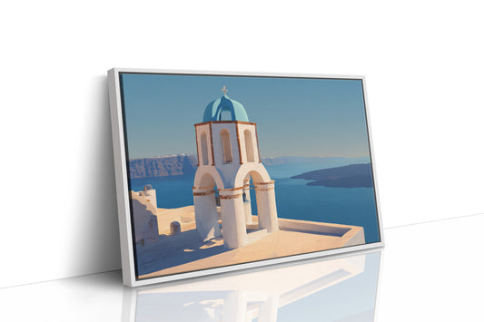 Aegean Light Bathes Sacred Heights