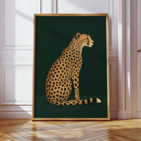 Cheetah Grace on Emerald