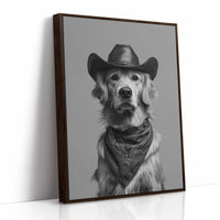 A Canine Cowboy's Quiet Standoff