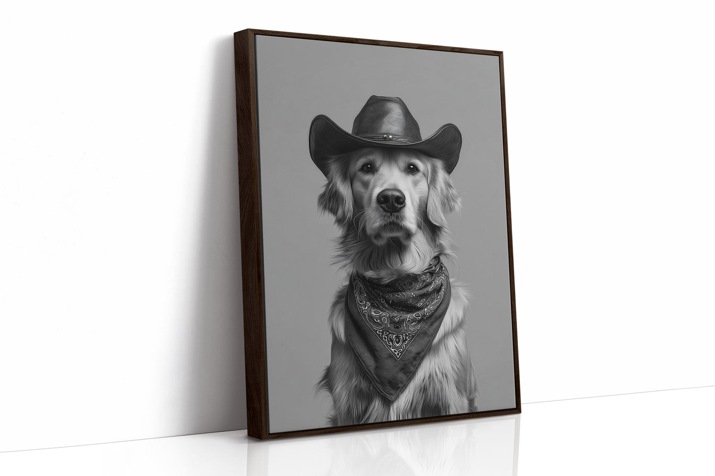 A Canine Cowboy's Quiet Standoff