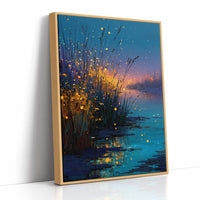 Fireflies Over the Marsh