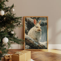 Snow Hare Brings Winter Magic