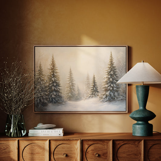 Silent Snow Wraps Pine Dreams