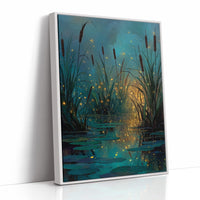 Cattails and Fireflies