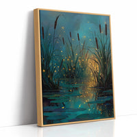 Cattails and Fireflies