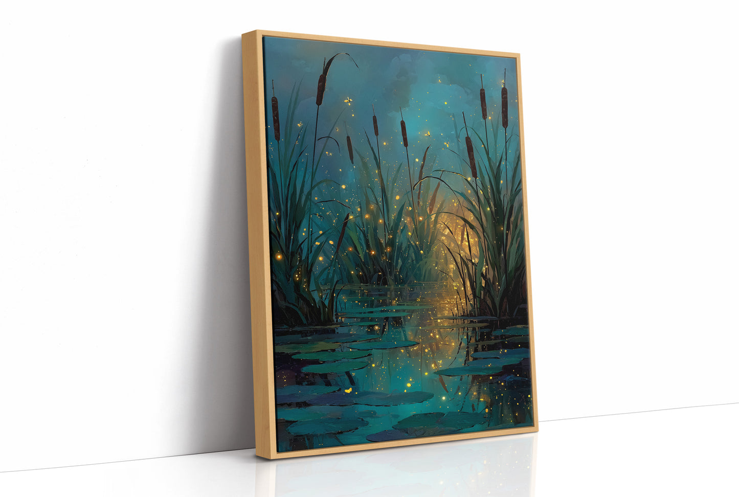 Cattails and Fireflies