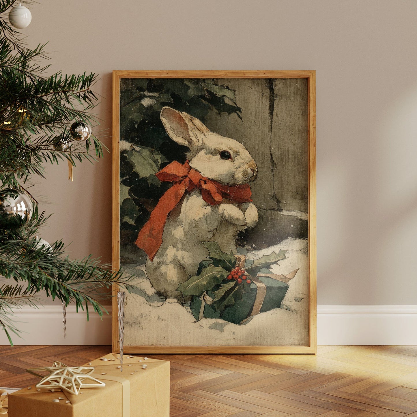 Winter Rabbit Brings Holiday Magic