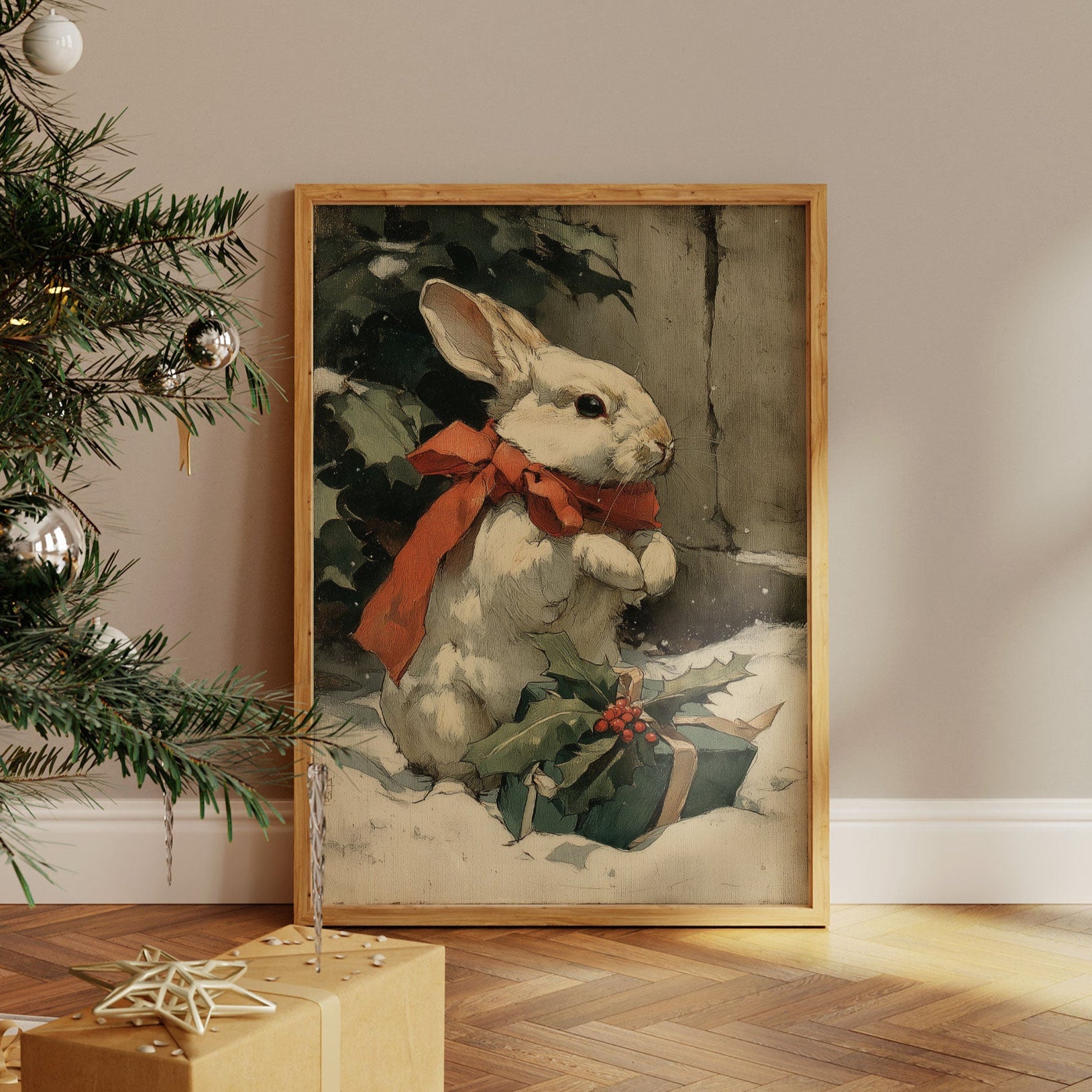 Winter Rabbit Brings Holiday Magic