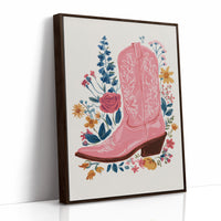 Wildflower Cowgirl Dreams - Pink Western Boots