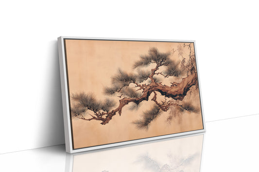 Ancient Pine Bends With Morning Light