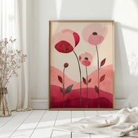 Pink Poppies Dance At Dawn
