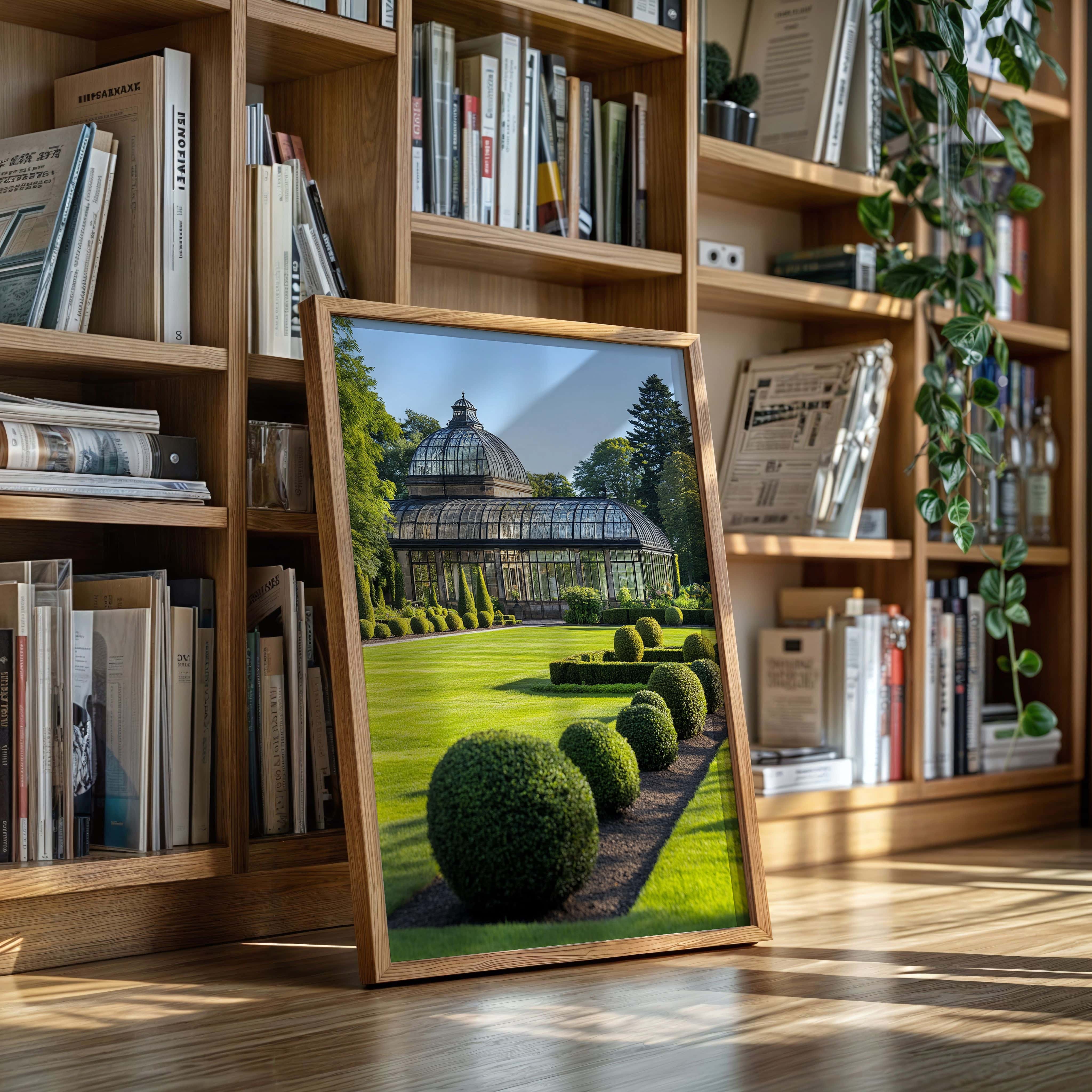 Summer Light Through Victorian Glass