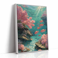 Reef of Sunlit Coral