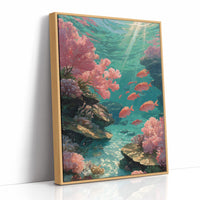 Reef of Sunlit Coral