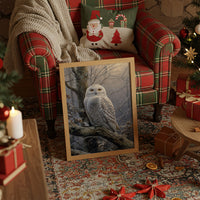 Arctic Wings Meet Winter Woods