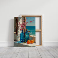 Blue Glass by the Sea