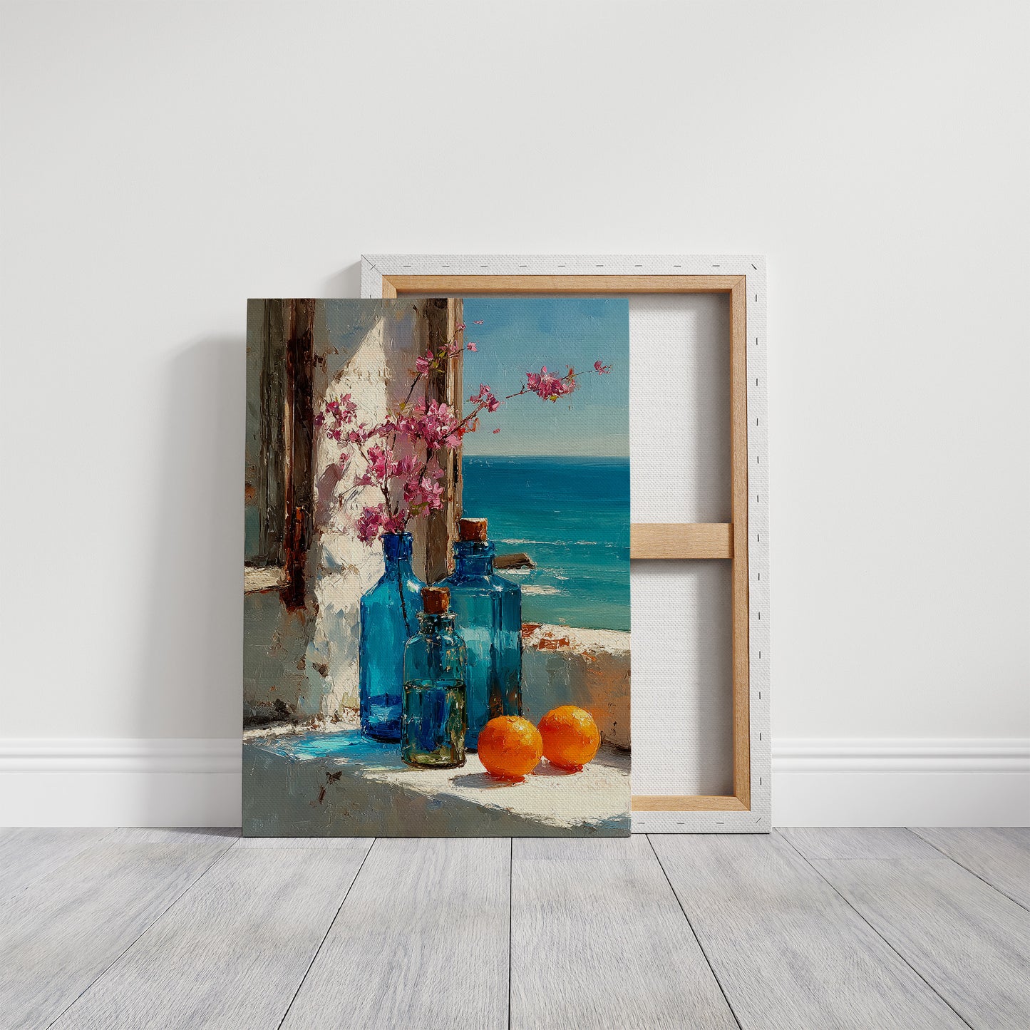 Blue Glass by the Sea