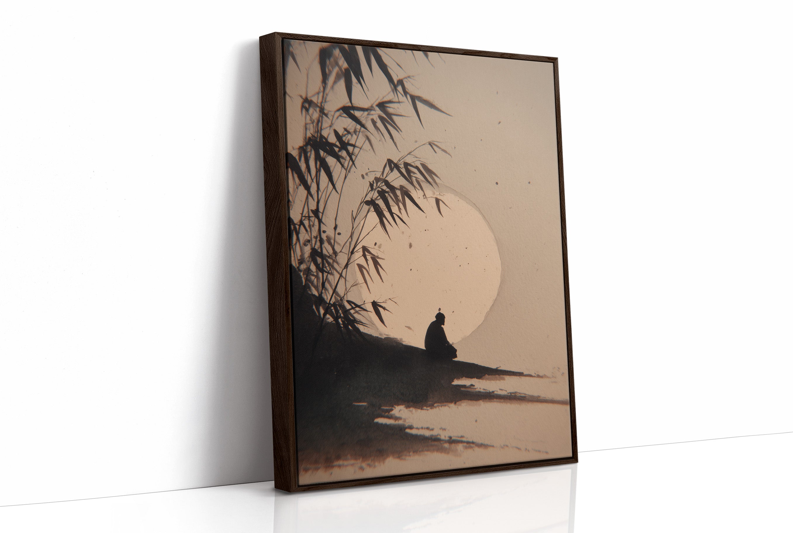 Stillness Beneath The Bamboo Moon