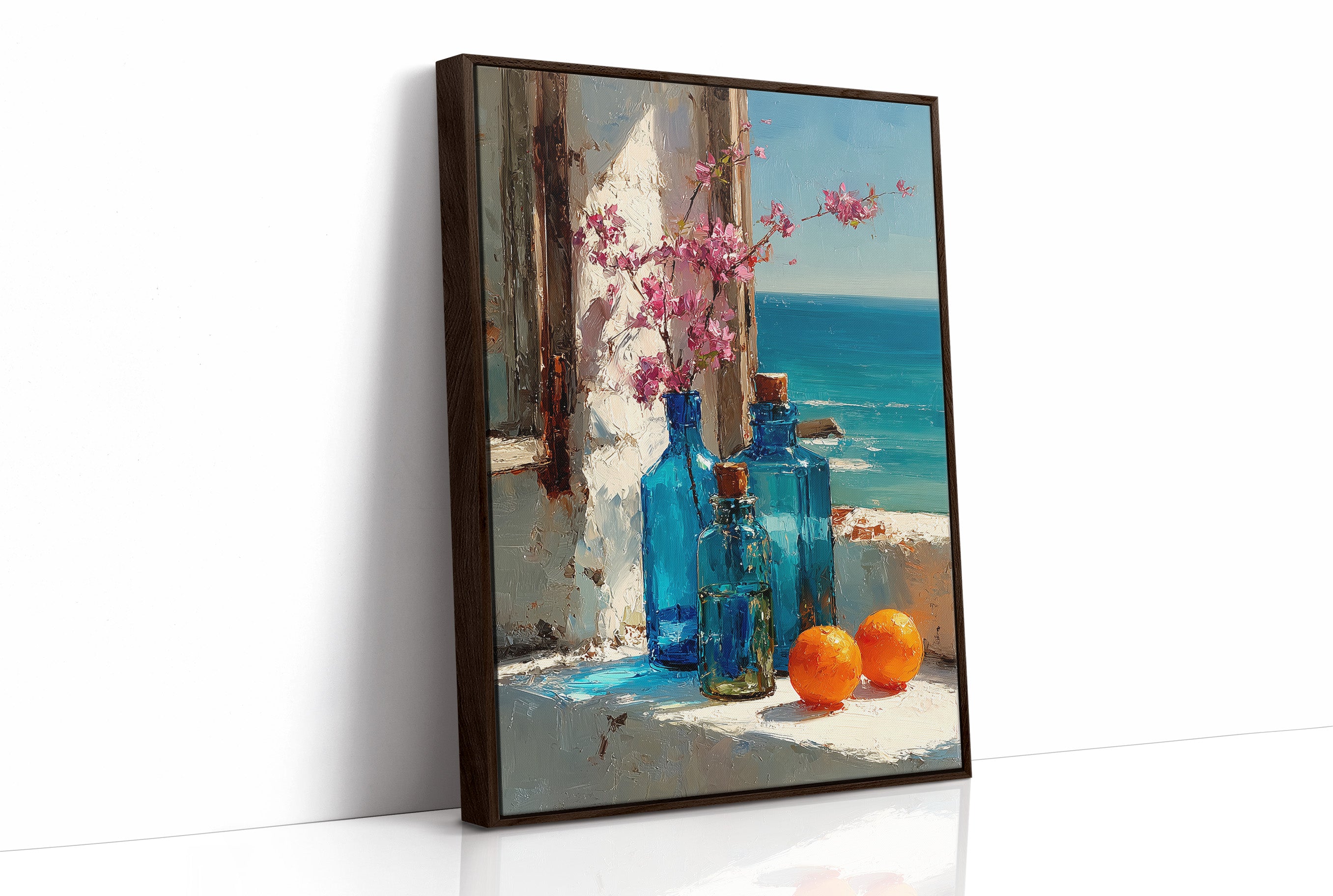 Blue Glass by the Sea