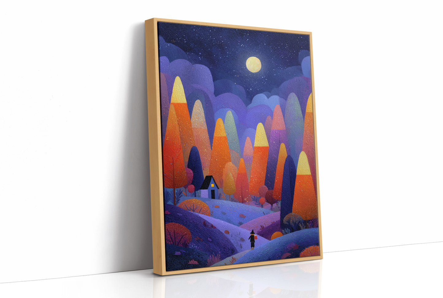 The Witch's Moonlit Path