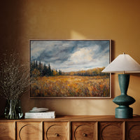 Autumn Prairie Holds Golden Hours