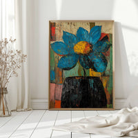 Blue Petals Paint Their Story