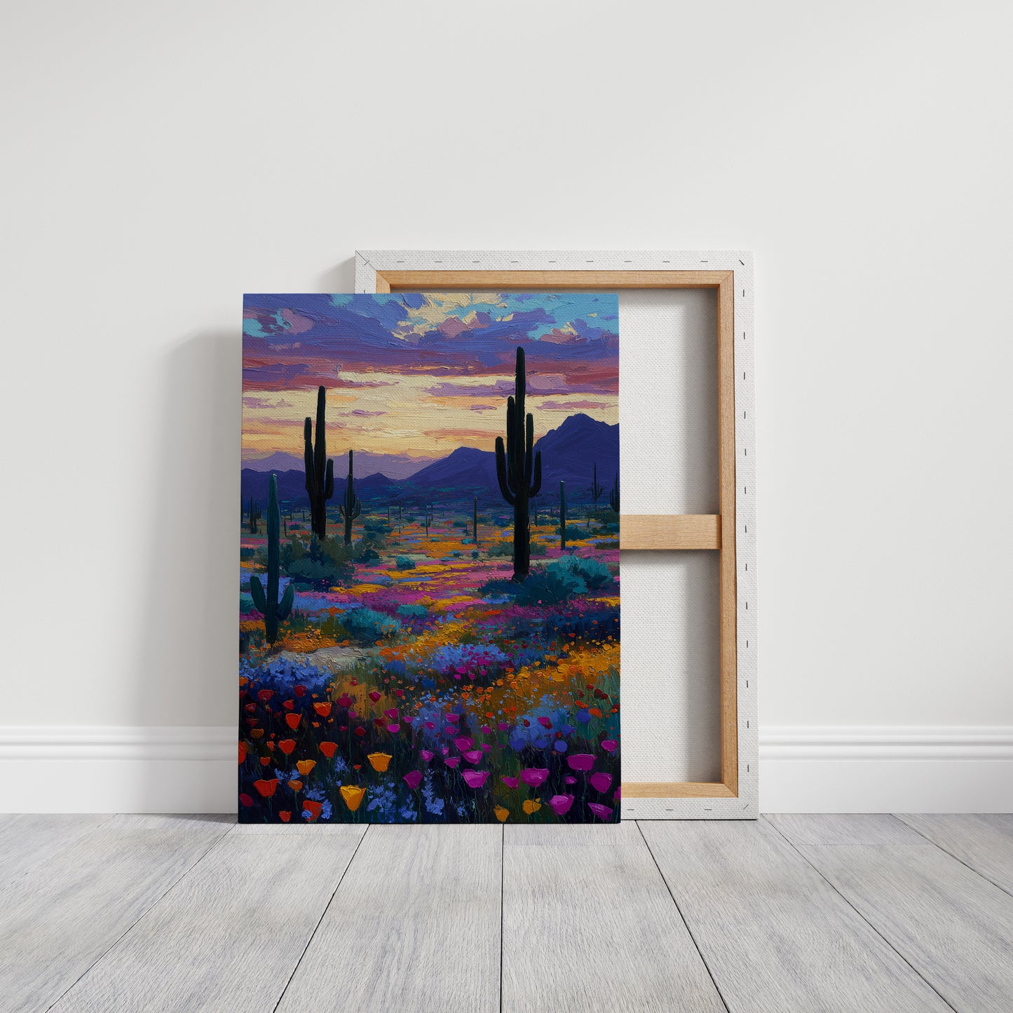 Wildflowers Dance Under Desert Stars