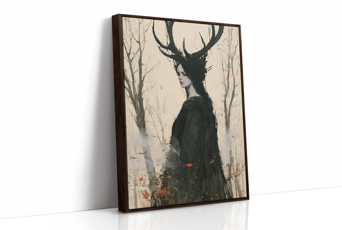 The Antlered Woman Waits