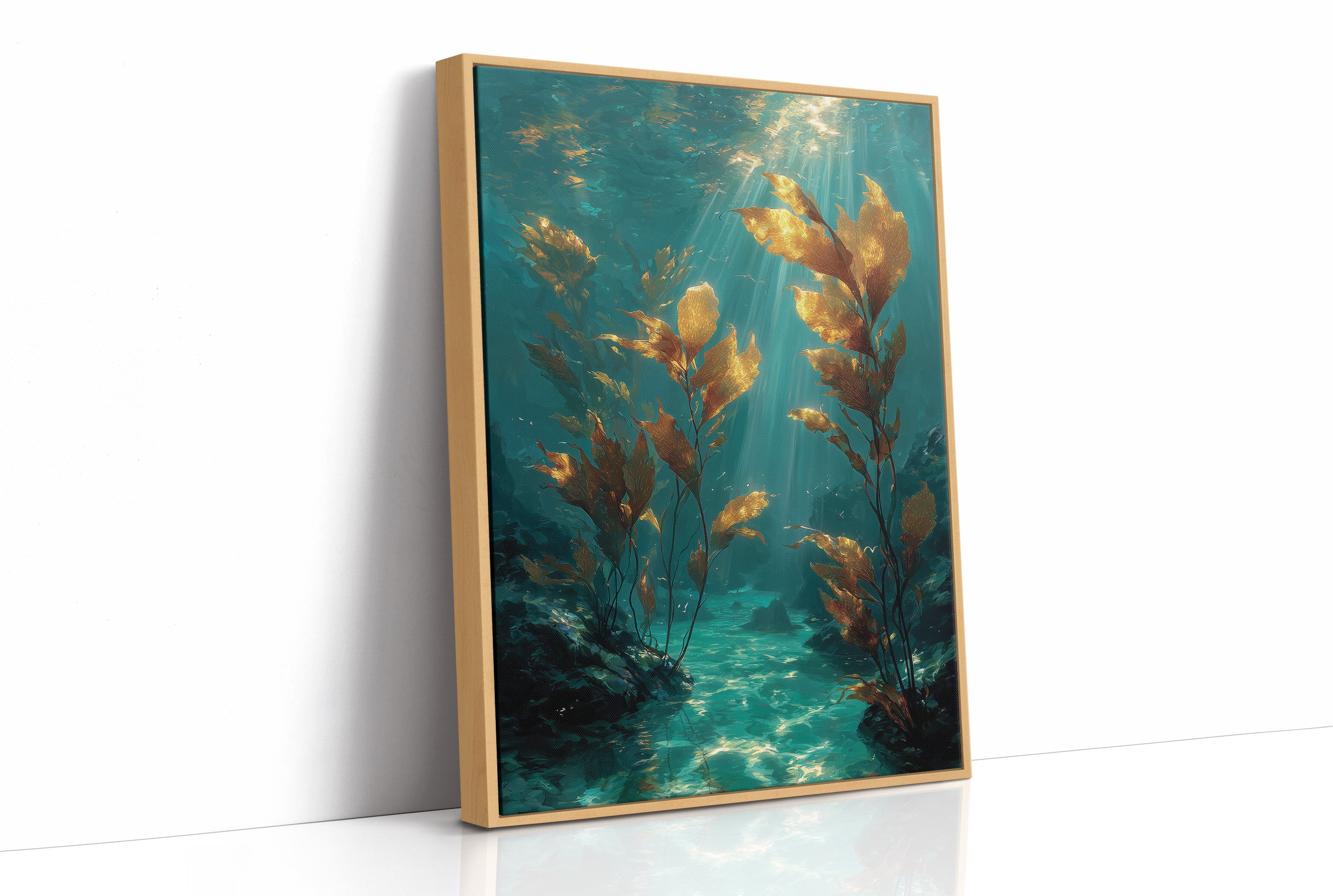 The Golden Kelp Forest