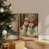 Snow Friends Share Winter's Secret Tales