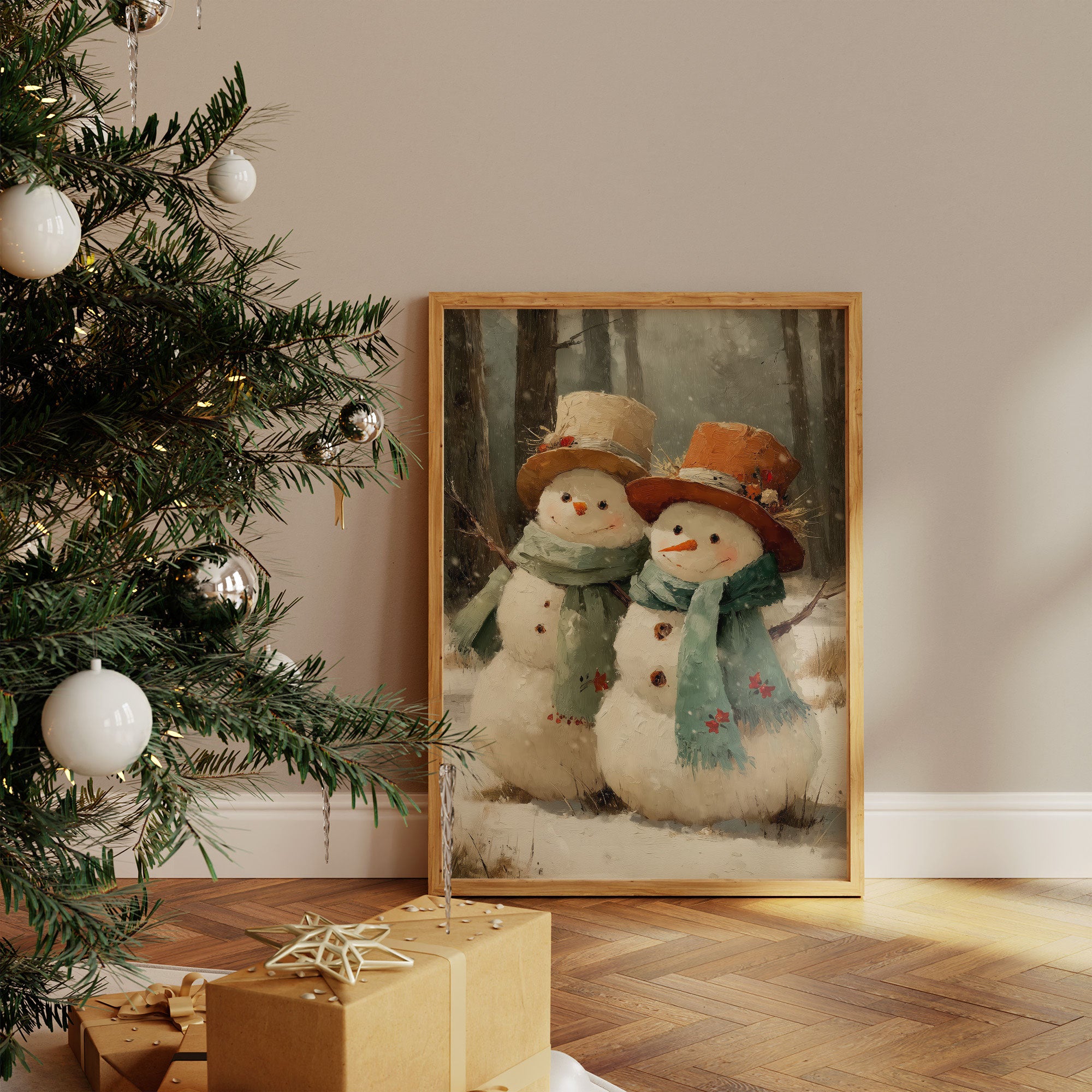 Snow Friends Share Winter's Secret Tales