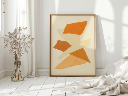 Autumn Paper Folds Into Light